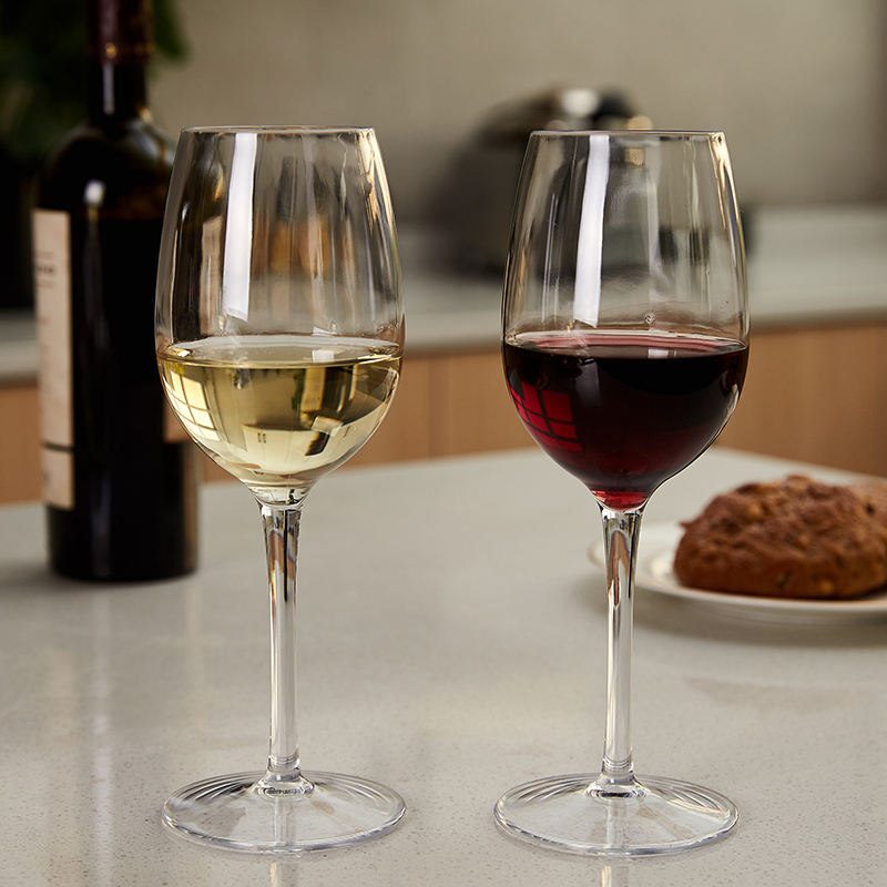 Wine Or Beer - มิเชล2/4/6ชิ้นแก้วไวน์แดงแบบพลาสติกชุดปิคนิคใช้ซ้ำได้ใช้กับเครื่องล้างจานสำหรับงานปาร์ตี้บาร์แวร์12.5oz 355ml