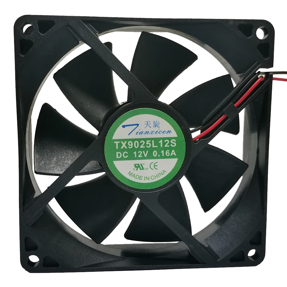 Wine Beer Refrigerator - ใหม่สำหรับ tx9025l12s DC 12V 0.16A 9cm