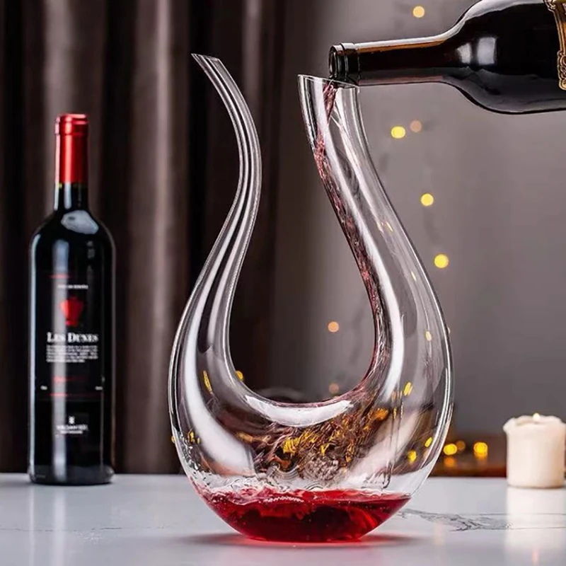 1500ML Big Decanter Handmade ค - Wine Or Beer บทวิจารณ์และราคา