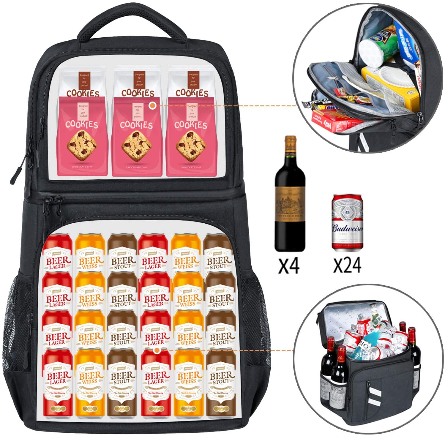 DENUONISS 2-in-1 Thermal Coole - Wine Beer Fridge บทวิจารณ์และราคา