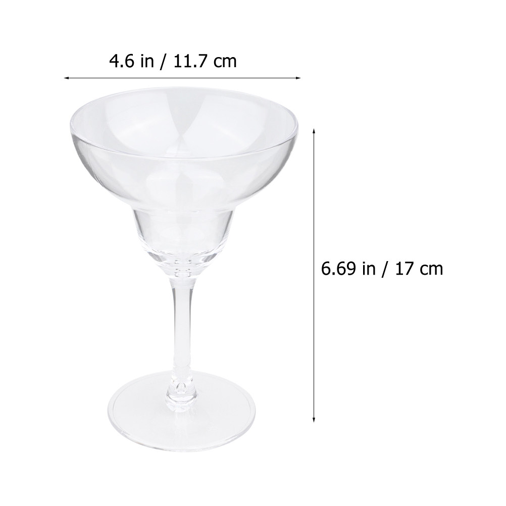 2 ชิ้น แก้วมาร์การิต้า พลาสติก - Wine Or Beer บทวิจารณ์และราคา