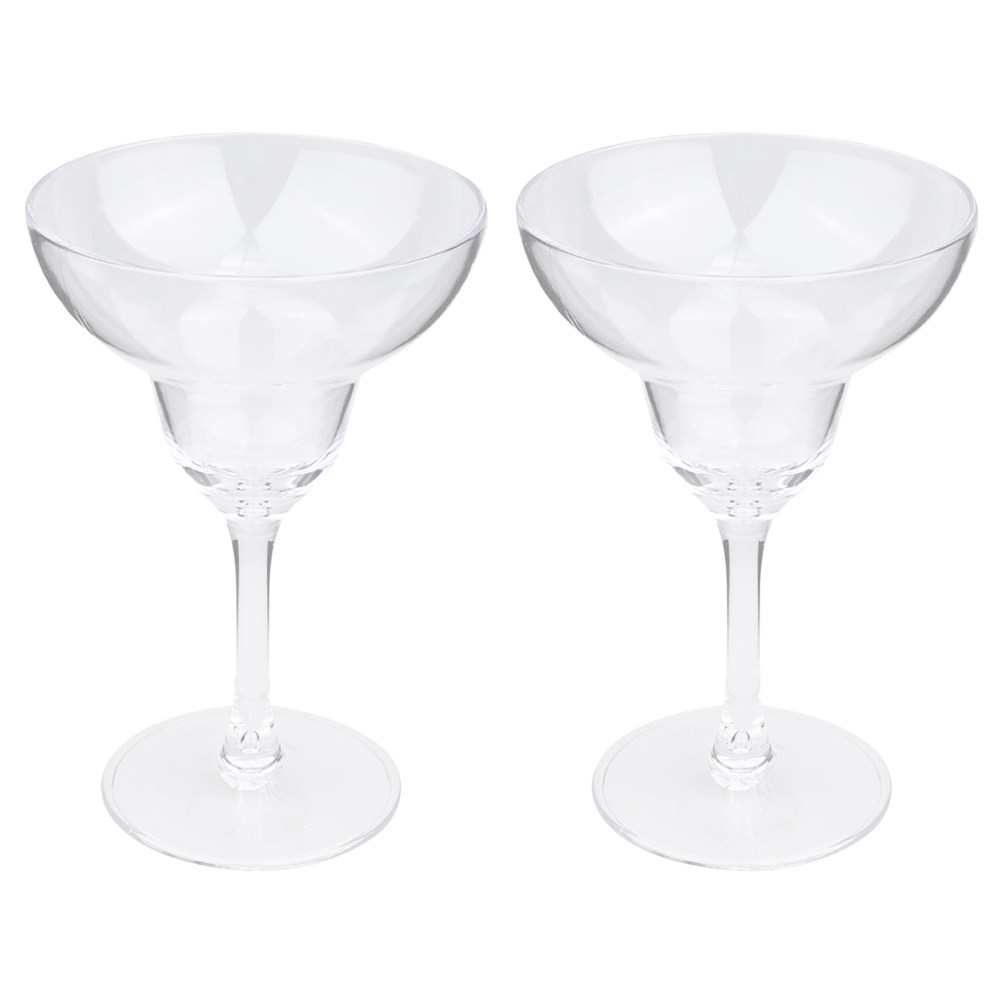 2 ชิ้น แก้วมาร์การิต้า พลาสติก - Wine Or Beer บทวิจารณ์และราคา