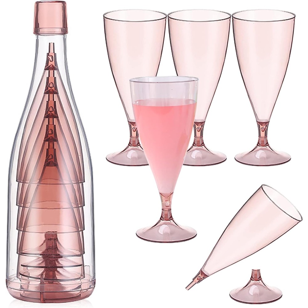 ชุดแก้วไวน์แชมเปญพลาสติกแบบพับ - Wine Or Beer บทวิจารณ์และราคา