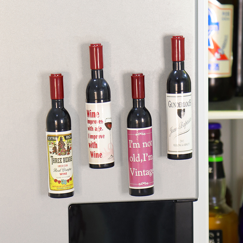 มินิขวดไวน์รูปตู้เย็นแม่เหล็ก  - Wine Beer Fridge บทวิจารณ์และราคา