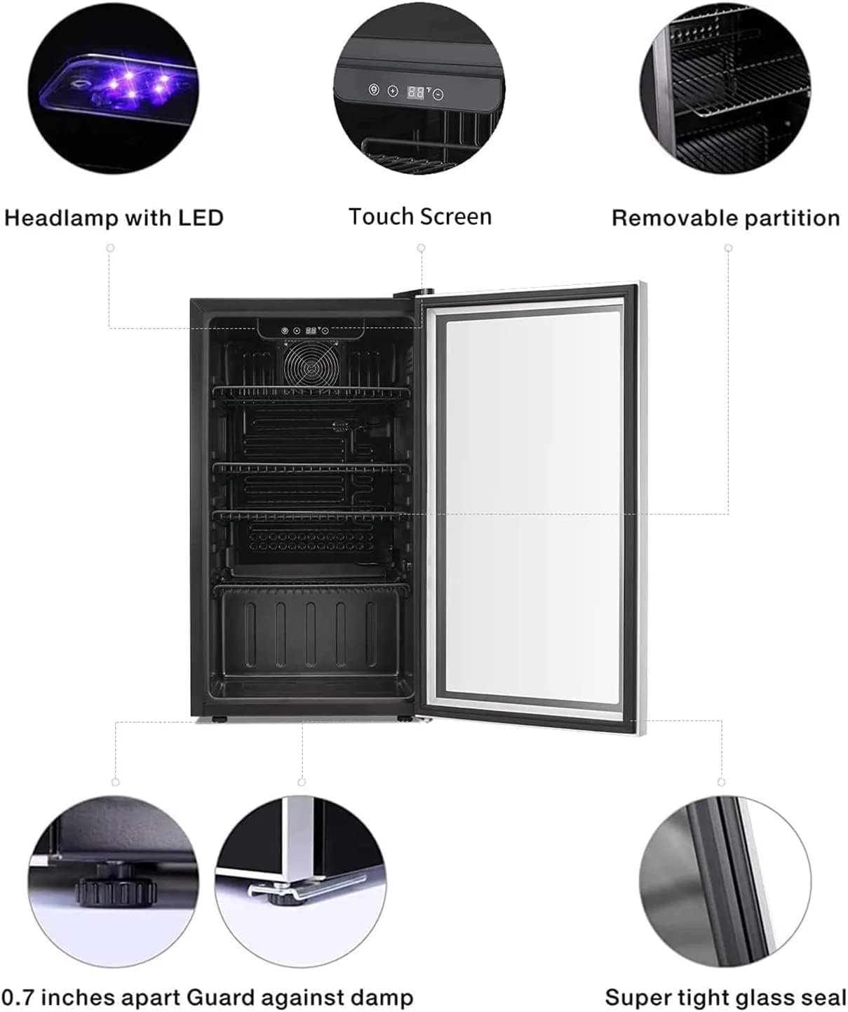 ตู้แช่ไวน์/ตู้แช่เครื่องดื่มขน - Wine Beer Fridge บทวิจารณ์และราคา