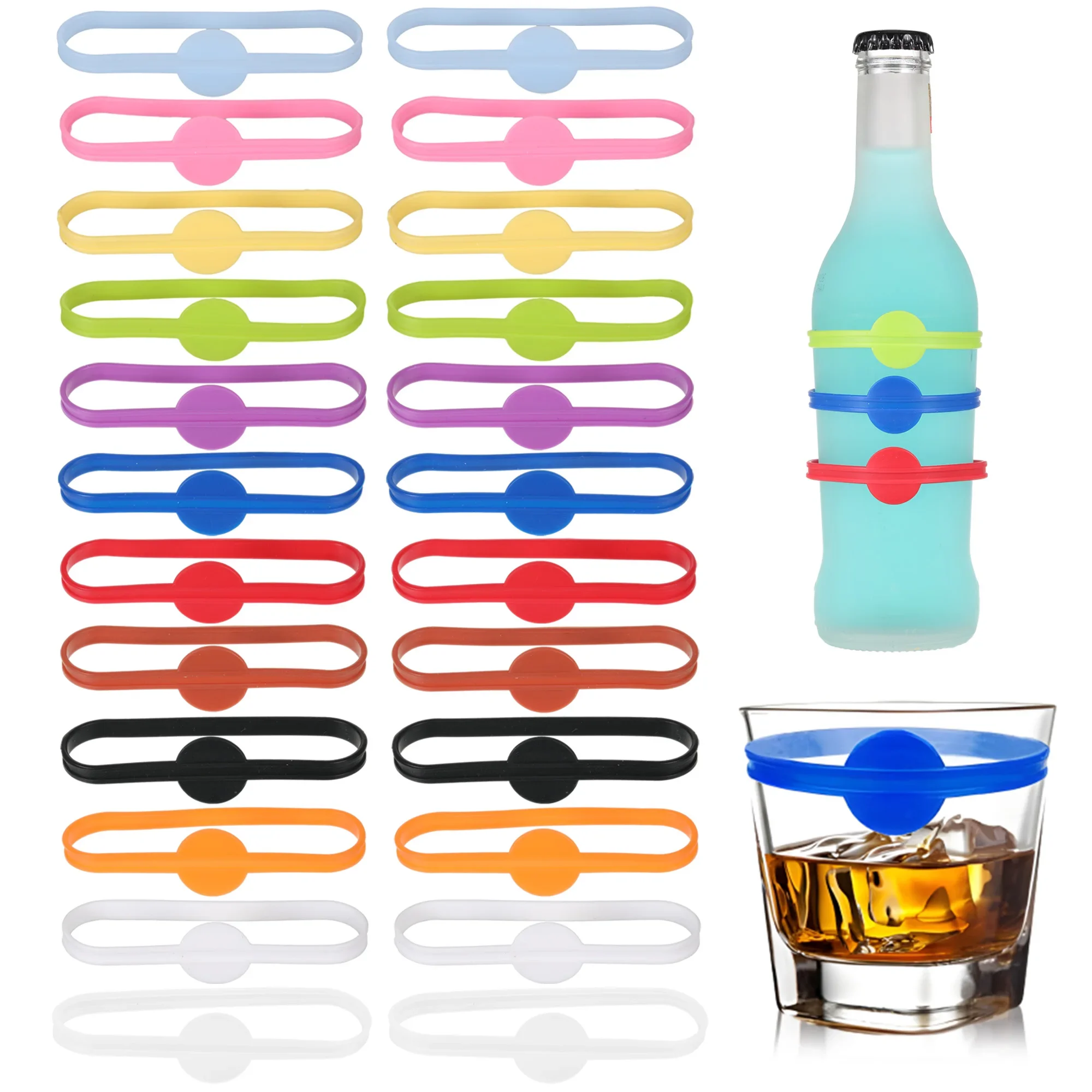 24 ชิ้นป้ายไวน์แว่นตาดื่มชุดเค - Wine Or Beer บทวิจารณ์และราคา