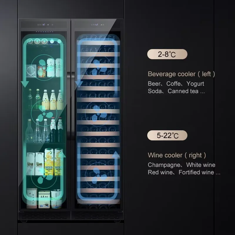 ตู้แช่เครื่องดื่มแบบฝังในตัว ต - Wine Beer Fridge บทวิจารณ์และราคา